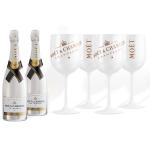 Party White Moet Chandon Plastic Champagne Glasses Acrylic Wine Cup Goblet
