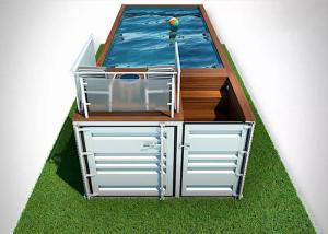 China Topshaw Factory Manufactured Prefabricated Shipping Container Swimming Pool factory