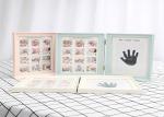 Wood Safe Baby Hand And Footprint Photo Frame Kit Non Toxic Ink Pad For Girls /
