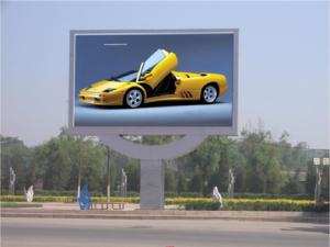 China High Brightness P10 Outdoor Full Color LED Screen 320*160mm Module Size factory