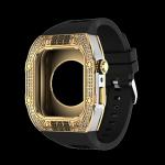 Carbon Fiber Square 45mm Watch Case With Scratch Resistant Features