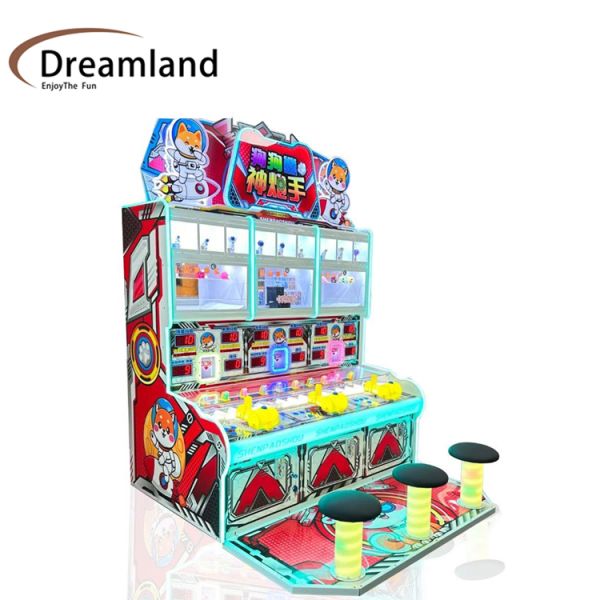 Dreamland Children Indoor Playground Entertainment Center Three Cannon Park Shooting Arcade Coin Operated Ball Ticket Redemption Game Machine