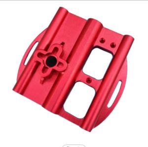 China Red Anodizing Aluminium Pressure Die Casting Products Electroplating Electrophoresis factory
