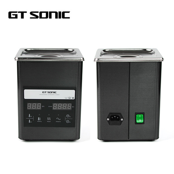 Digital Benchtop Ultrasonic Cleaner Stainless Steel Material Black Color