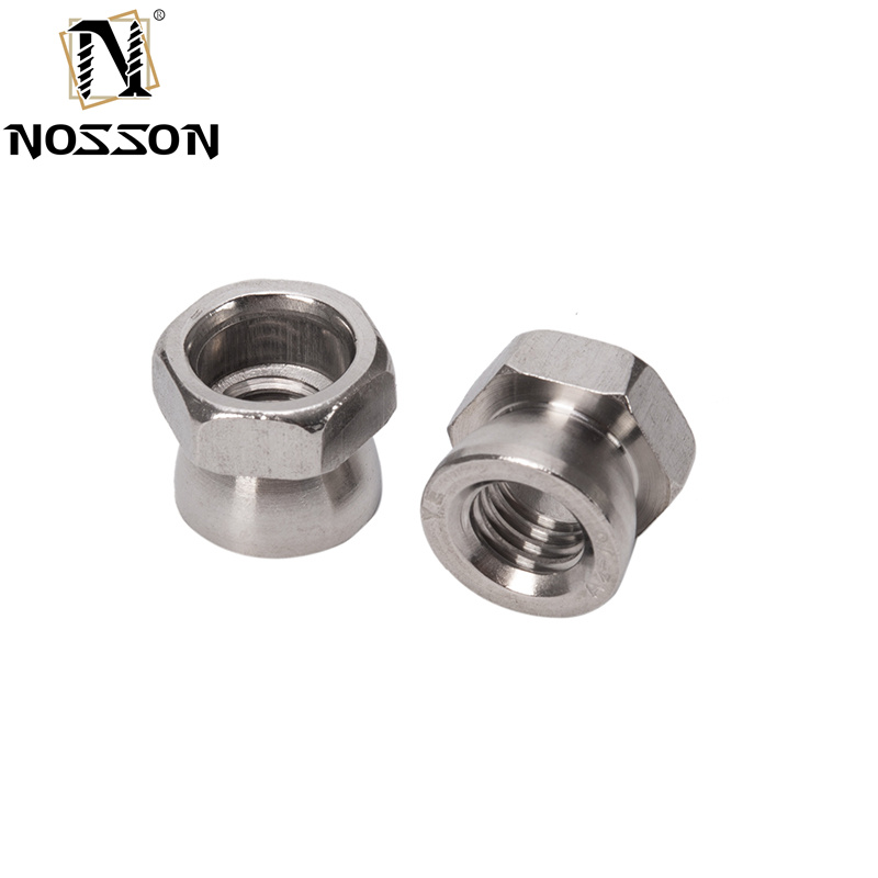 Metric Measurement System Twist Hexagonal Anti Theft Nuts In 304 316 Stainless Steel For DIN Standard