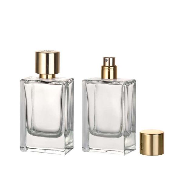 Logo Printing Perfume Bottle Packaging High Clear Transparency Spray Closure