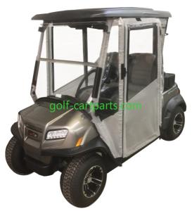China 3 Sided Golf Cart Enclosures With Hard Doors 2 Passenger Golf Cart Cover factory