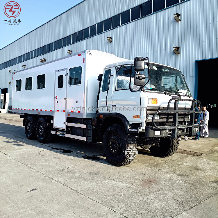 YIZHUAN 4x4 6x6 20-30 Seats Off Road Coach Buses for Africa Market Special Customization