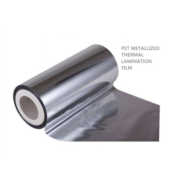 China 21 Mic Aluminum Metalized Polyester Film Rolls For Printing Plastic 3000m factory