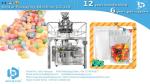 Automated Candy Packaging: 4-Station Doypack Machine For 500G Zip Bags with auto