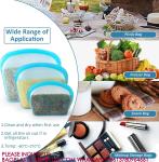Silicone Bag Quart Reusable Food Storage Bags Freezer Sous Vide Container Oven