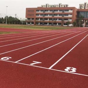 China Polyurethane Rubber Synthetic Athletic Track EPDM Plastic Runway factory