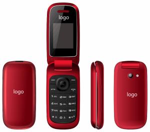 China cheapest 1.77inch SC6531 GSM 4 bands multi-language mini flip phone E1272 factory