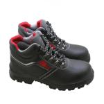 Cow Split Construction Safety Shoes Steel Toe Anti Smashing Shoes Protective