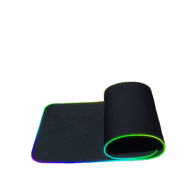 Large RGB Wireless Charging Gaming Mouse Pad 10W 12 Preset Mode LED Strips