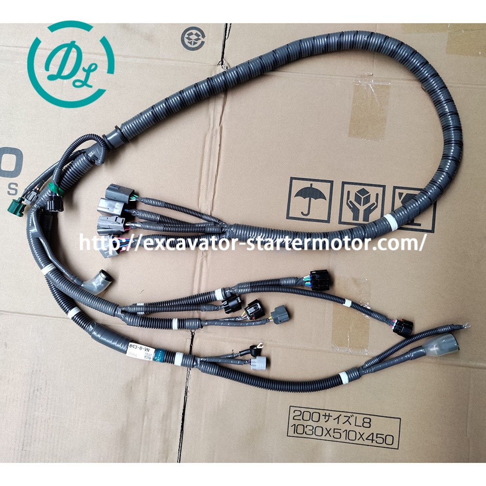 Engine 4HK1 Wire Harness 8973628438 8973628437 Engine Parts SH200-6