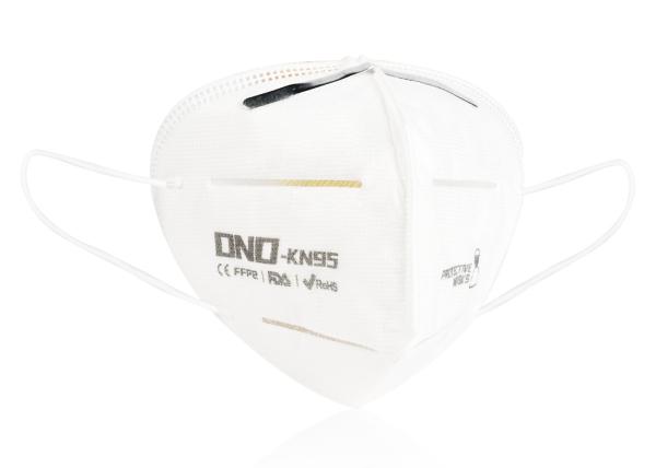 Personal Protection Breathable White Disposable KN95 Mask 5 Ply Protective