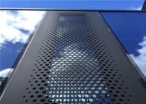 China ISO9001 2mm Decorative Perforated Sheet For Building factory