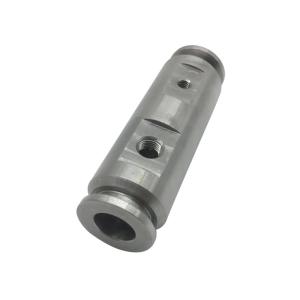 China Industrial IGS CNC Turning Machining Parts Machined Plastic Components factory
