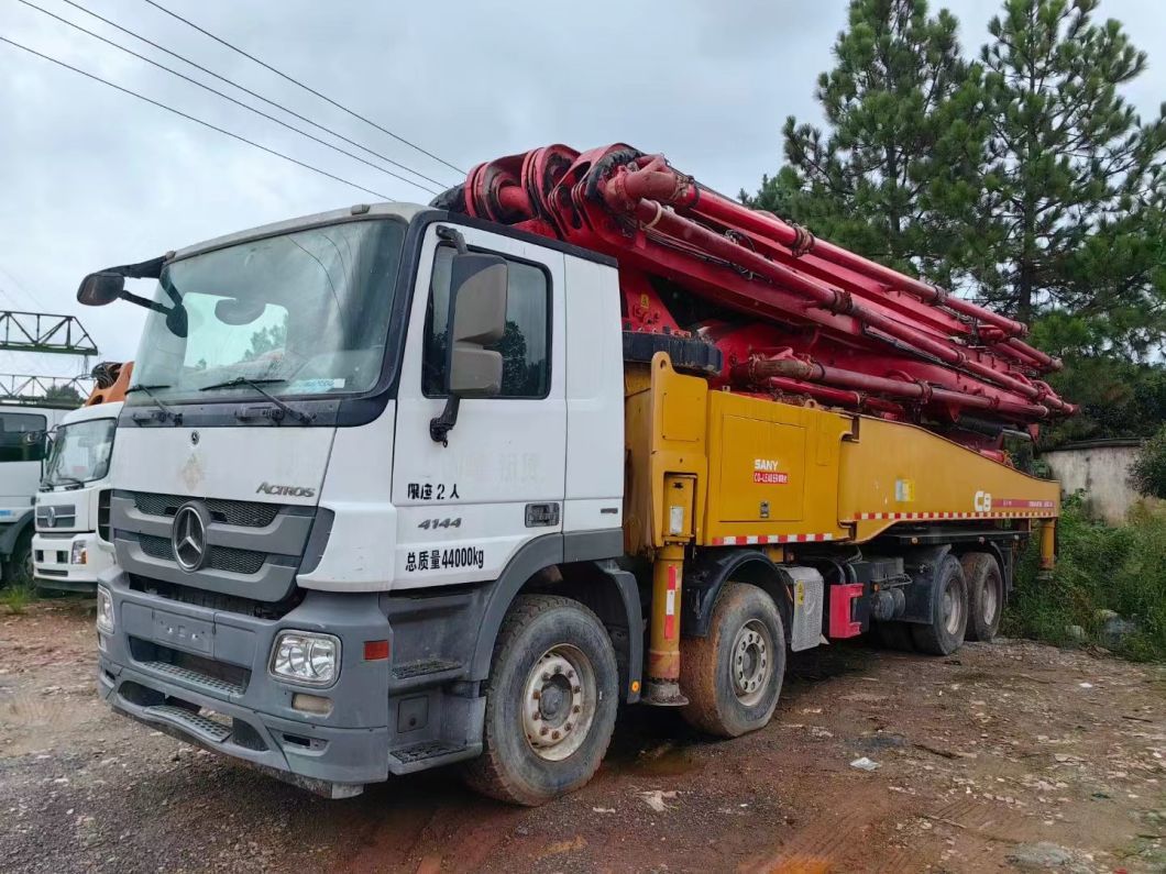 2019 56m Concrete Pump Mixer for Sale on Mercedes-Benz Truck