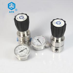China Ss316L Back Pressure Regulating Valve Body Material Nickel Plated Brass Single Stage factory