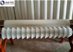 China Durable Fruit Vegetable Cylindrical Wire Brush , Cylinder Wire Brush Multifunction factory