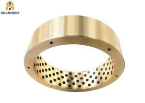 China Metal Cylinder Rod Self Lubricating Graphite Bronze Bushing factory
