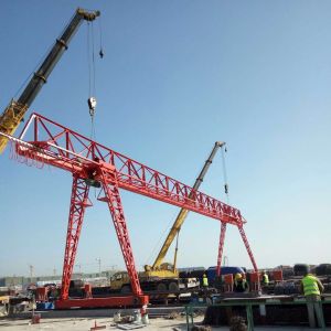 Automated Rail Mounted Single Girder Gantry Crane Trussed Type