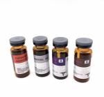 Heat Resistant Holographic PET Offset Printing Glass Vial Labels