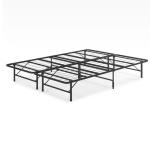 Modern Stainless Metal Boxspring Bed Frame for Foldable Bedroom Furniture in