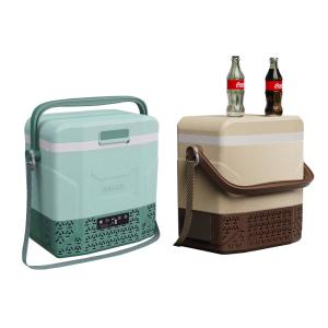 China Grade 1 Energy Efficiency 12L Car Portable Fridge Freezer for Camping and Travel factory