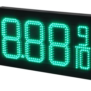 China Outdoor 8.88/88.88/8.888/8.889/10 Digital LED Gas Signs 7 Segment IP65 For Gas Station factory