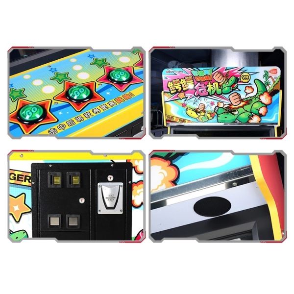 Inside Coin Operated Lottery Ticket Machine / Adventures Video Game Machine