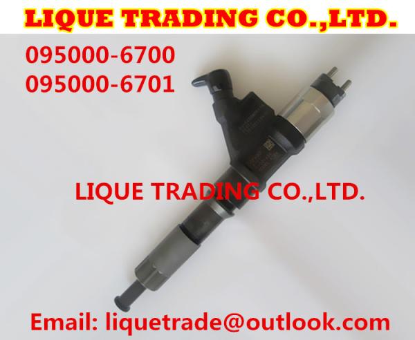 DENSO common rail injector 095000-6700,095000-6701 for SINOTRUK HOWO VG615400800