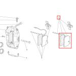For Maserati Quattroporte & Ferrari 430 F430 Rear Brake Pads OEM 70000936