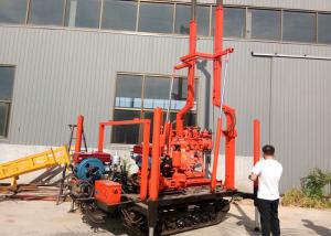 China Diesel Crawler Mounted GK-200 Borehole Drilling rig factory