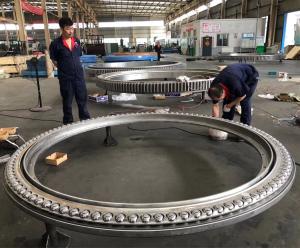 China External Gear Slewing Ring Bearing Dia 200 - 11000 Mm And Stacker Bearing factory
