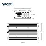 64GB PCIe Mini Embedded Industrial Box PC 4K 1080P RS485 Communication