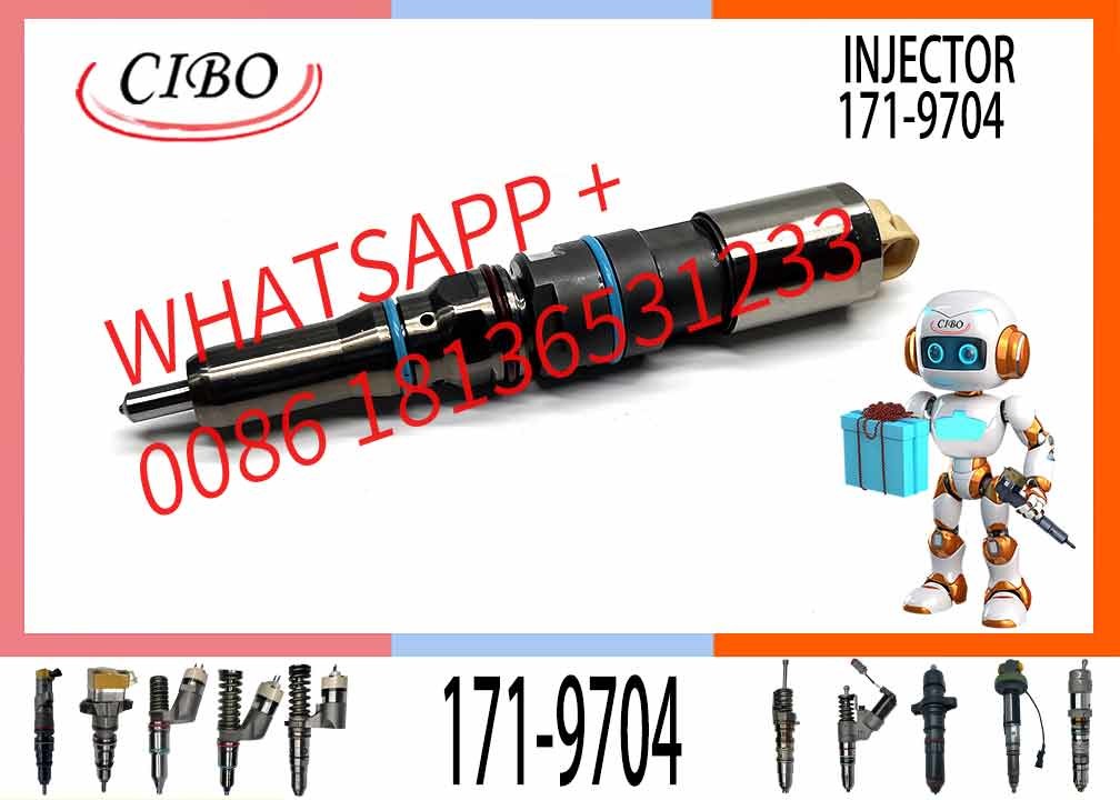 Common rail injector fuel injector 171-9704 173-9268 198-7912 460-8213 342-5487 417-3013 for C+ C9.3 Excavator