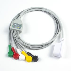 China Compatible GE SEER 1000 Leadwire Set 2104816-001 GE Seer 5 Lead IEC Snap 2067634-019 ( Order 1pcs Get 1pcs Pouch Free) factory