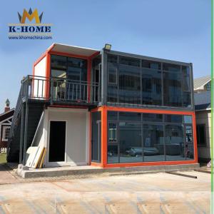 China EPS Sandwich Panel Prefabricated Metal Container Living Home factory