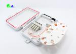 Indoor Outdoor FTTH Fiber Optic Distribution Box SC 4 Cores Fiber Terminal Box
