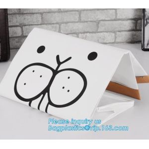 Foldable Pop up Dupont Tyvek Laundry Hampers Bag, Customized full color printing