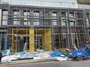 China Metal Ceilings Aluminum Curtain Wall Manufacturers Rectangle shape factory