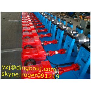 Guide Pillar Beam Purlin Roll Forming Machine Gearbox Driven