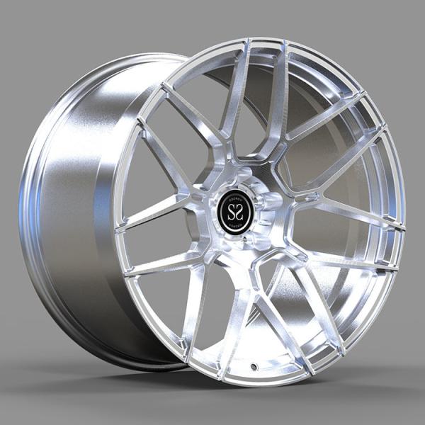 8.5jx19 Clear Polished 1 Piece Forged Monoblock Wheels Et52 10.5jx19 Et37 For