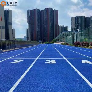 China Seamless WA standard Prefabricated Running Track Sports Flooring Athletic Track factory