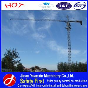 China China factory supply 5613 8t max load tower crane factory