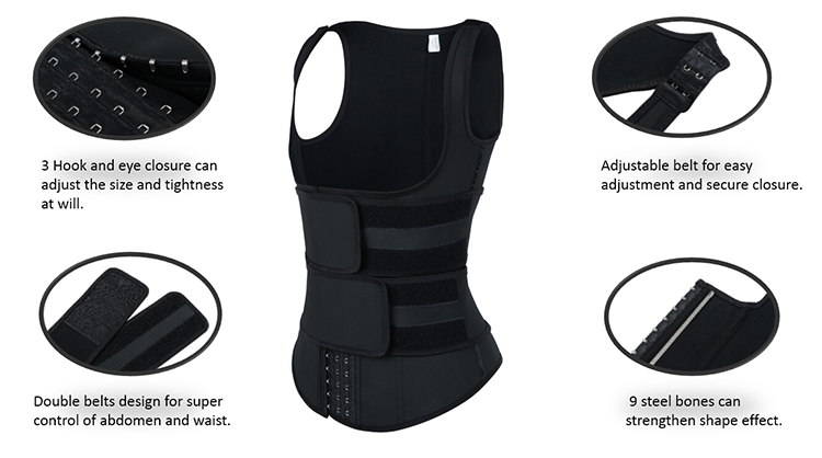 Women's Plus Size Latex Waist Trainers for Weight Loss and Slimming Quantity 2000