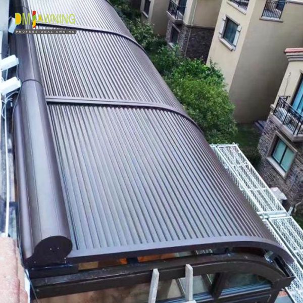 China Aluminum Conservatory Roller Shutter Awning factory